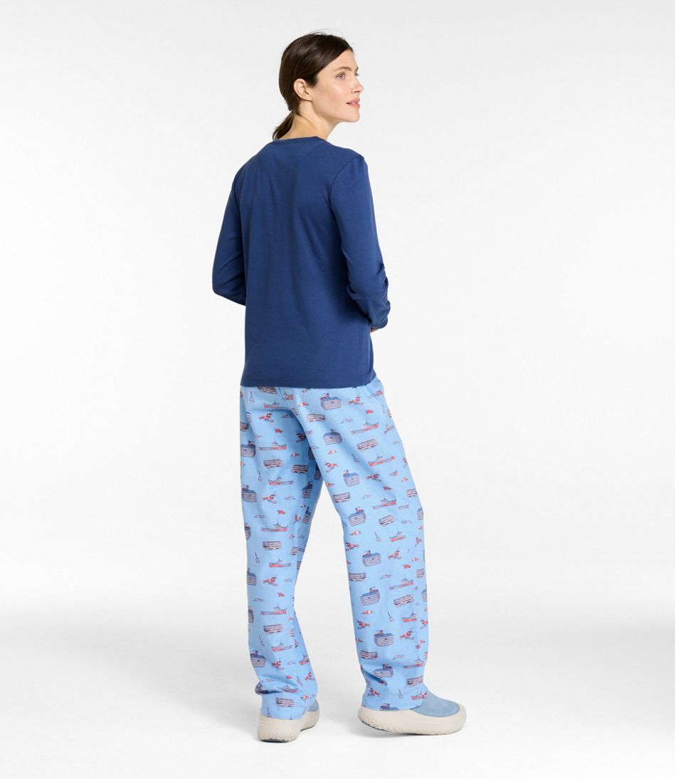 Women's Cozy PJ Set, Print - Image 3