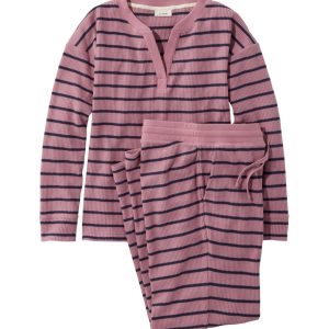 Women's Soft Waffle Sleep Set
