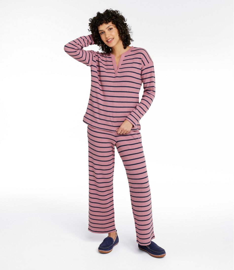 Women's Soft Waffle Sleep Set - Image 2