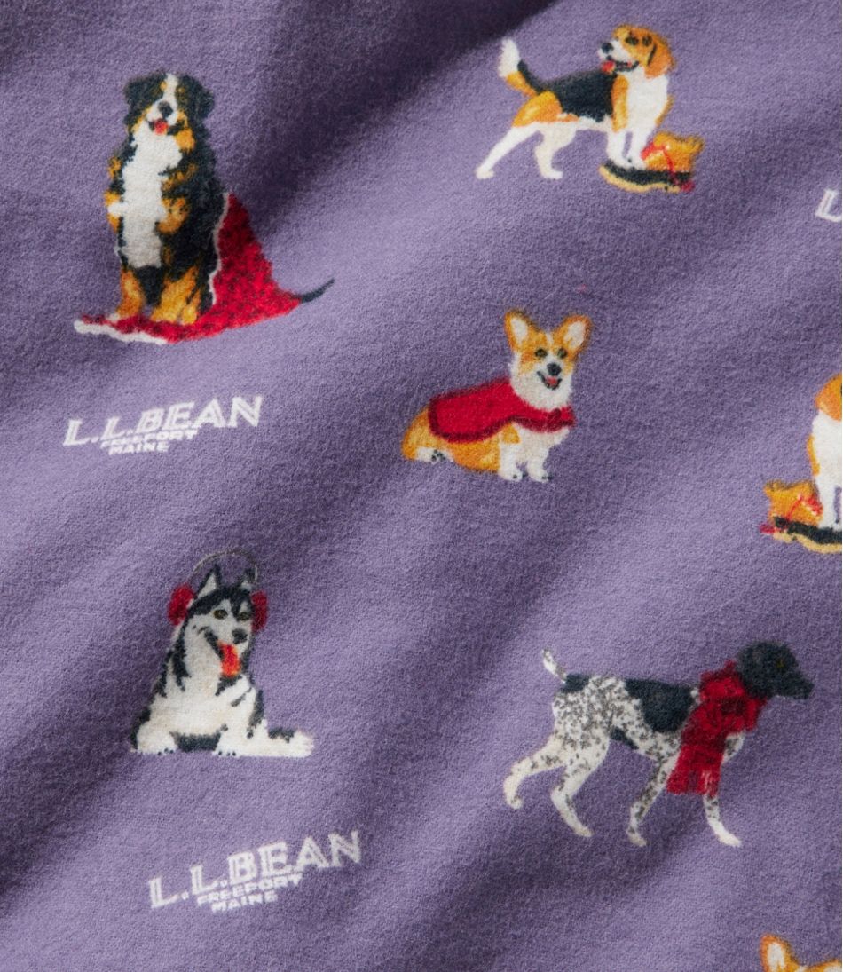 Women's L.L.Bean Flannel Sleep Pants, Print - Image 5