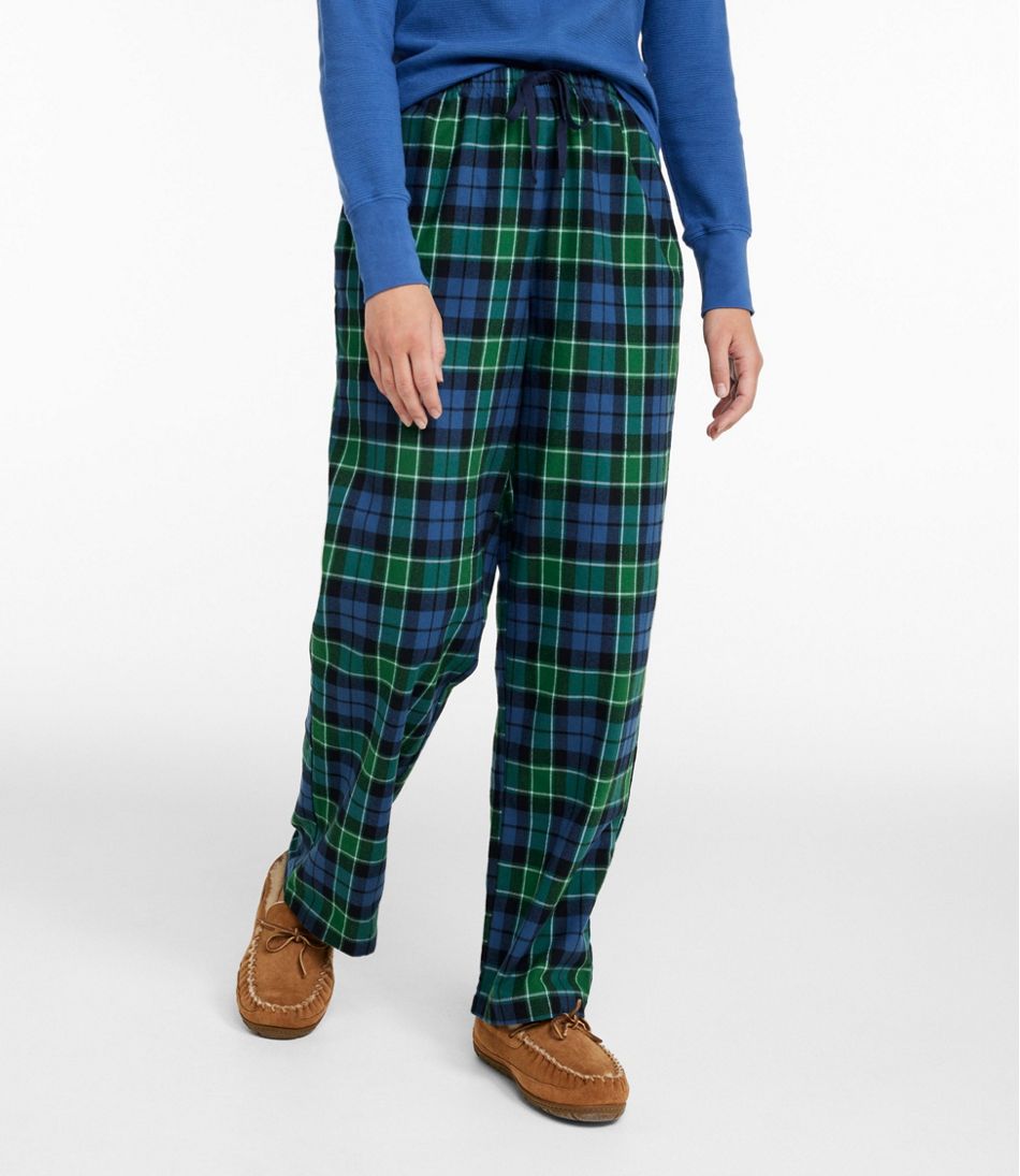 Women's L.L.Bean Flannel Sleep Pants, Plaid - Image 2