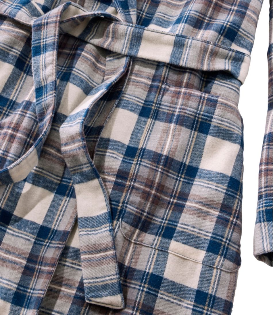 Women's Scotch Plaid Flannel Robe - Image 5
