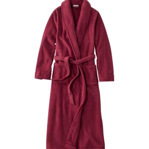 Women's Winter Fleece Robe, Wrap-Front