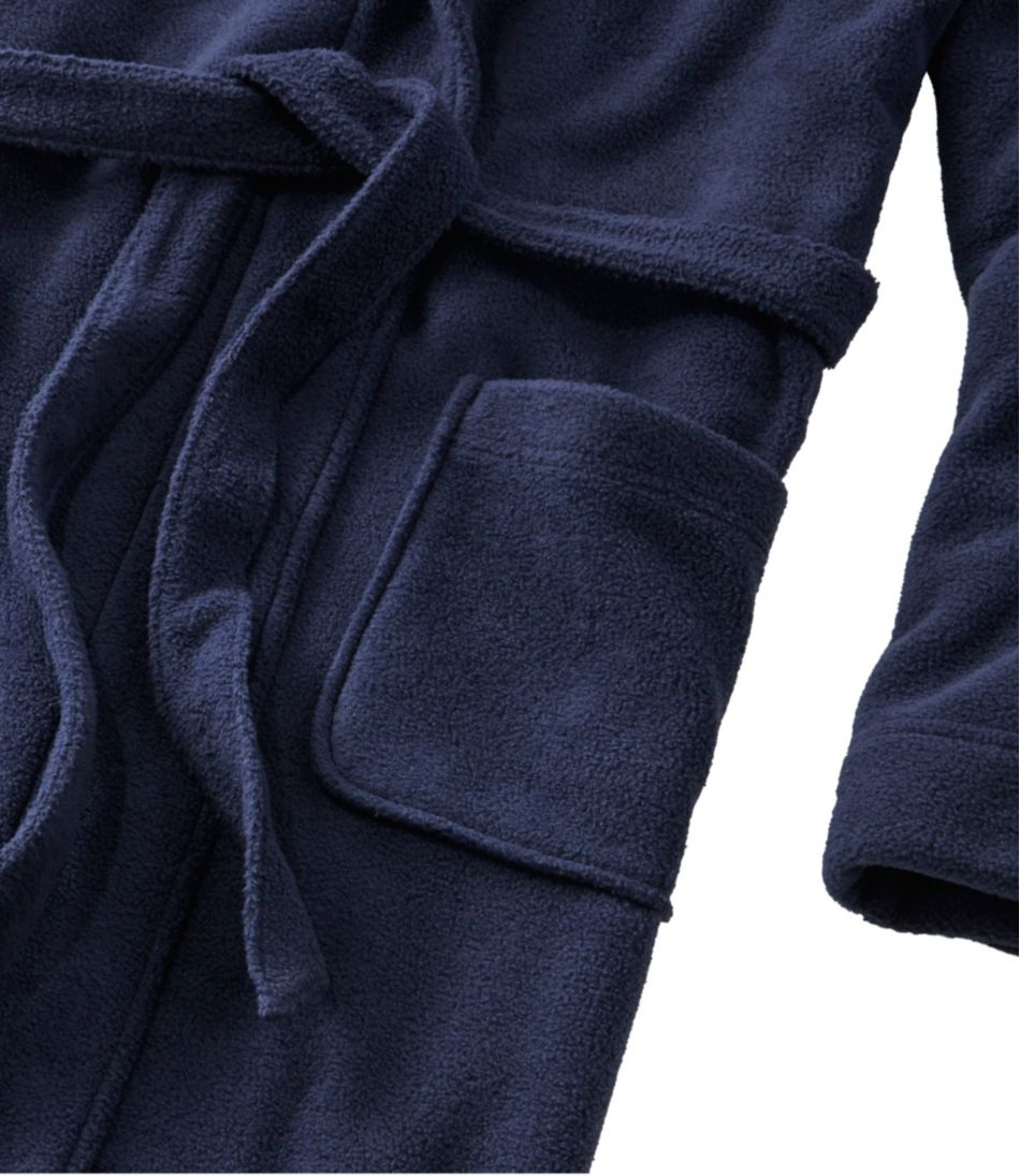 Women's Winter Fleece Robe, Wrap-Front - Image 5