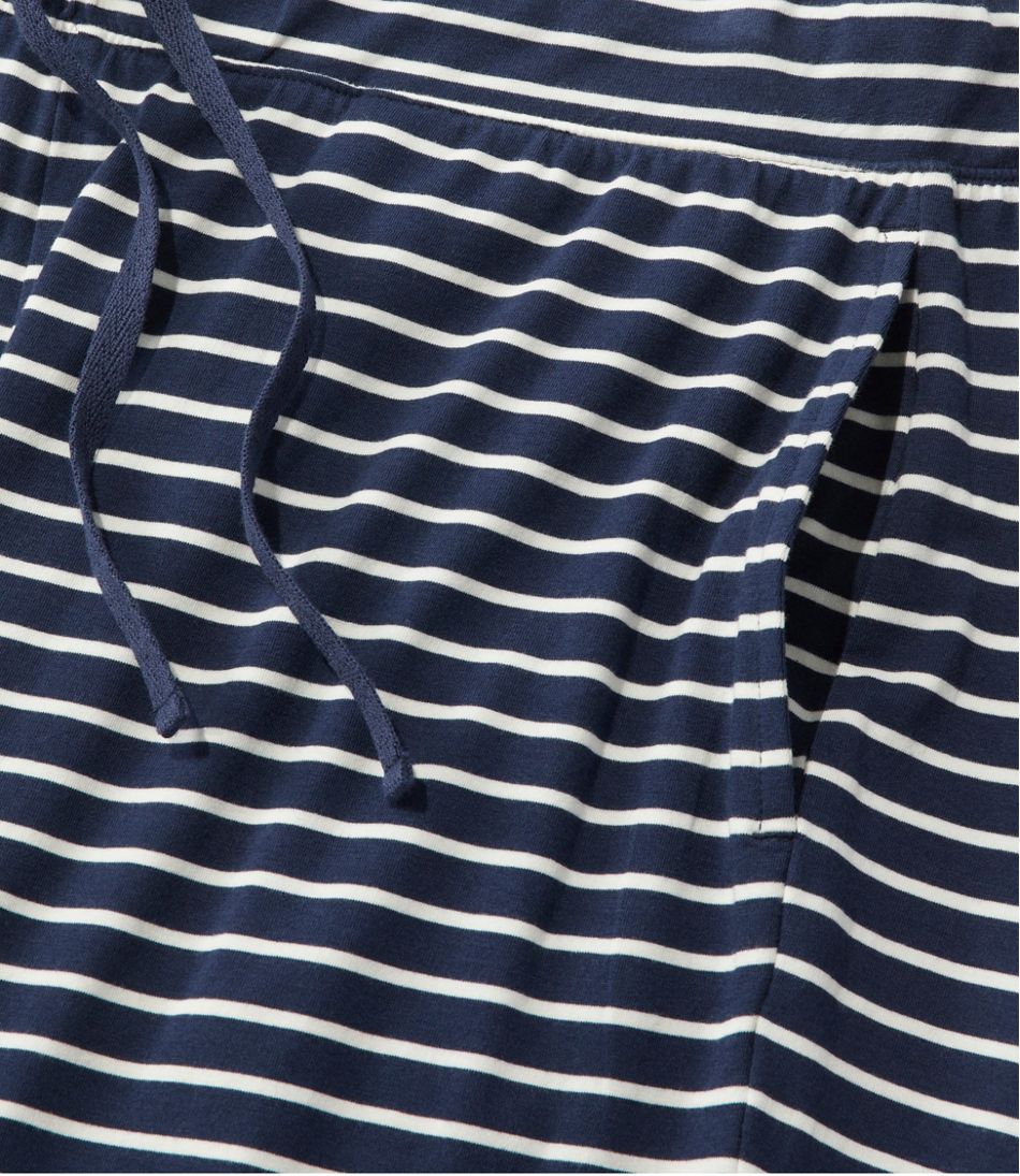 Women's Super-Soft Shrink-Free Button Front Pajama Set, Stripe - Image 5