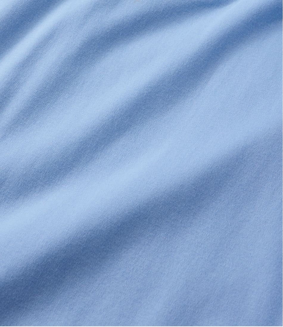 Women's Supima Cotton Nightgown, V-Neck Three-Quarter-Sleeve - Image 4