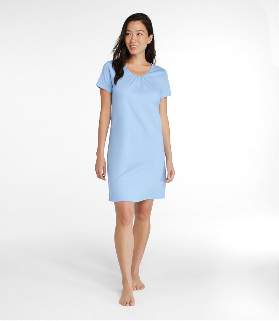Women's Supima? Nightgown, Short-Sleeve - Image 2
