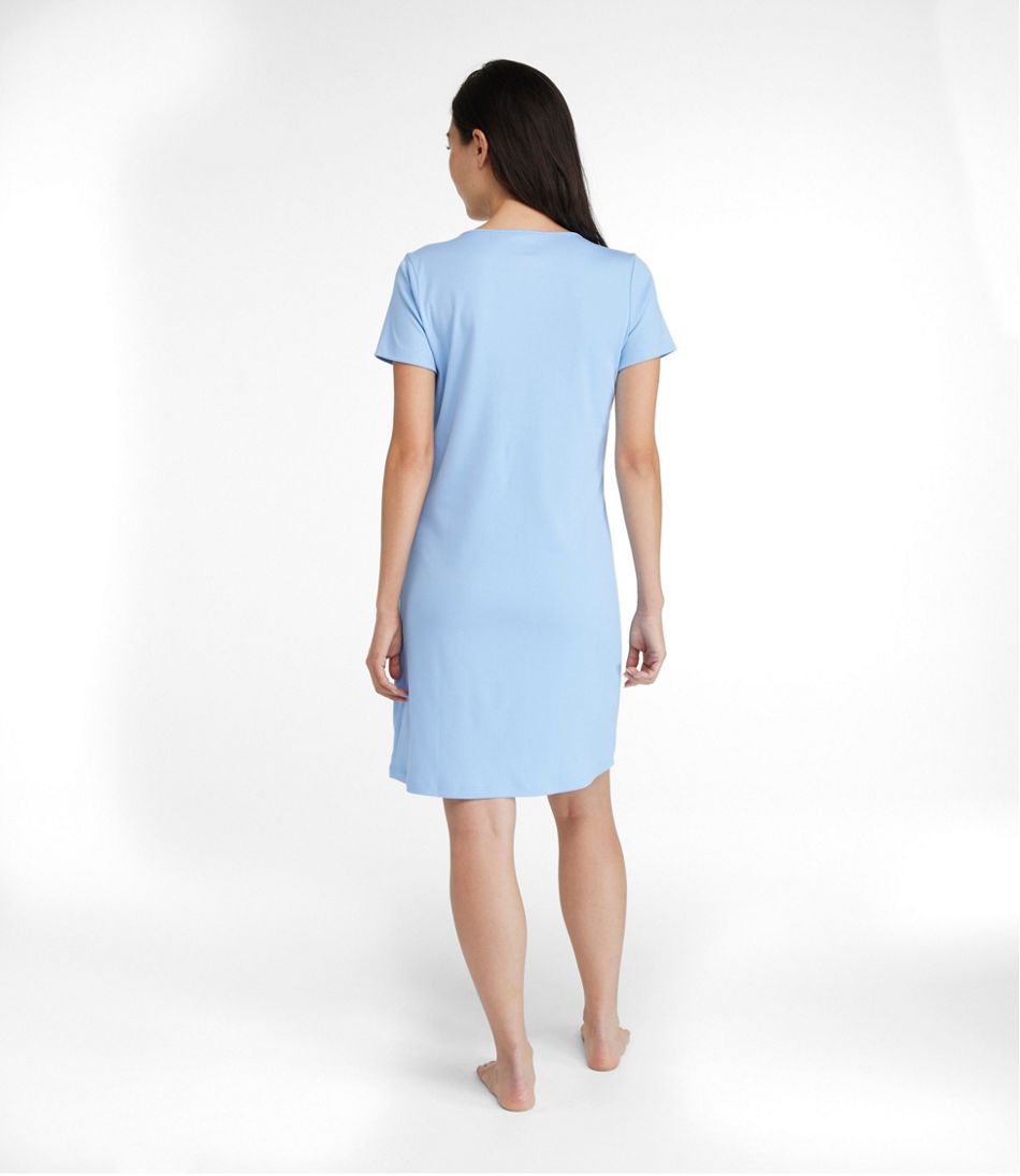 Women's Supima? Nightgown, Short-Sleeve - Image 3