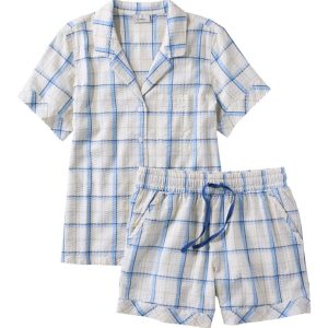 Women's Bean's Seacoast Seersucker Short Set