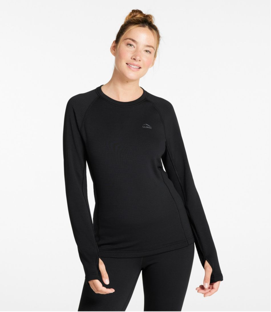 Women's L.L.Bean Heavyweight Base Layer Crew Top - Image 2