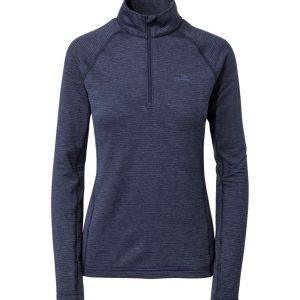 Women's L.L.Bean Midweight Base Layer Crew Top, 1/4 Zip