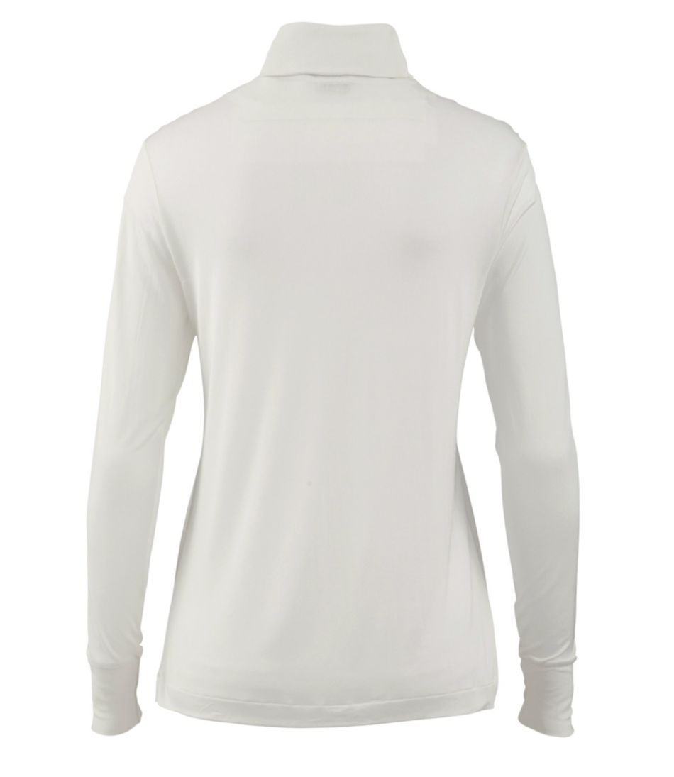 Women's Silk Underwear, Turtleneck - Image 2