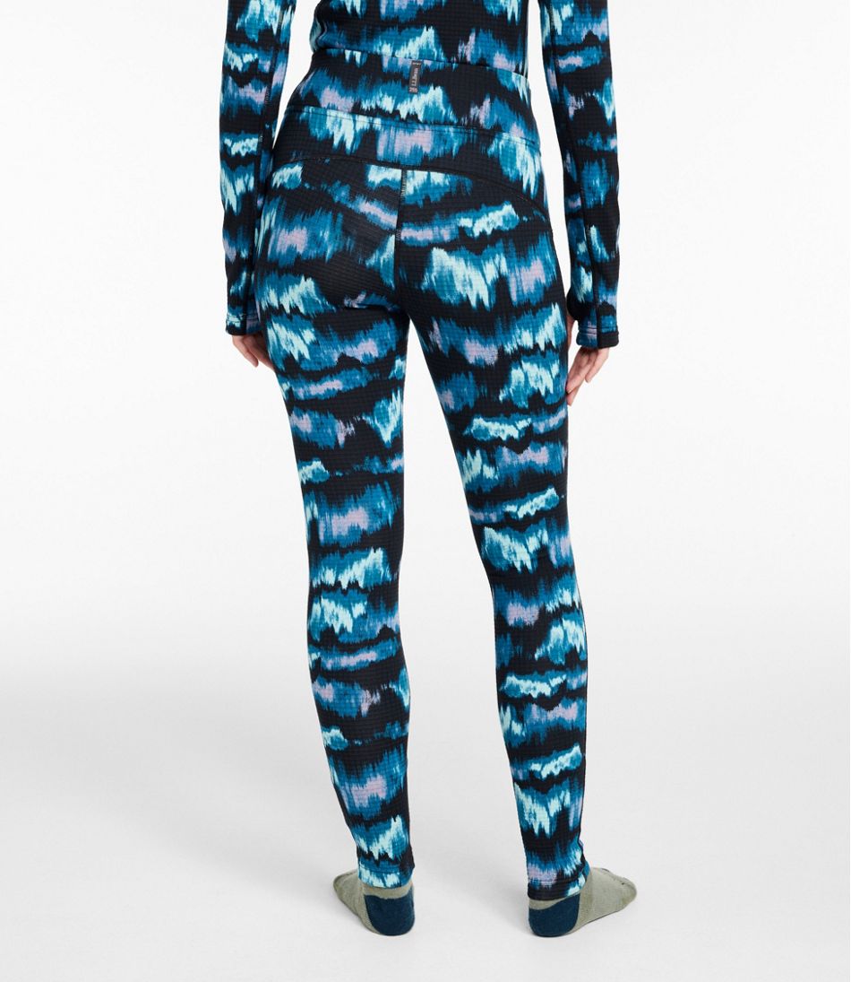 Women's L.L.Bean Heayweight Base Layer Pant, Print - Image 3
