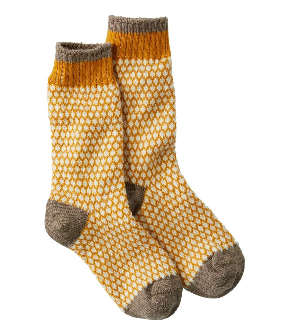 Adults' Smartwool Everyday Popcorn Polka Dot Crew Socks