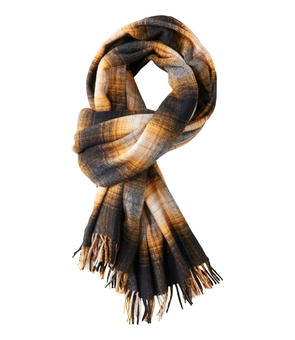 Women's Signature Wool Scarf, Plaid