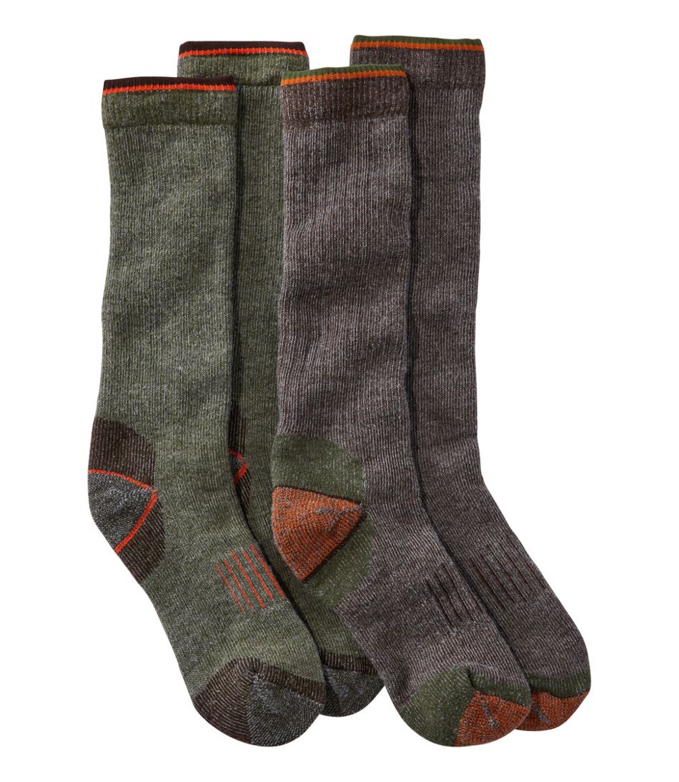 Muck Heavyweight Merino Wool Blend Socks, Boot Height 2-Pack