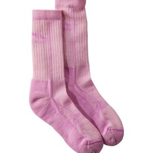 Adults' Cresta Wool Lightweight Hiking Socks, Crew