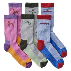 Adults' Wicked Soft Cotton Socks Animal Gift Set, 3-Pack