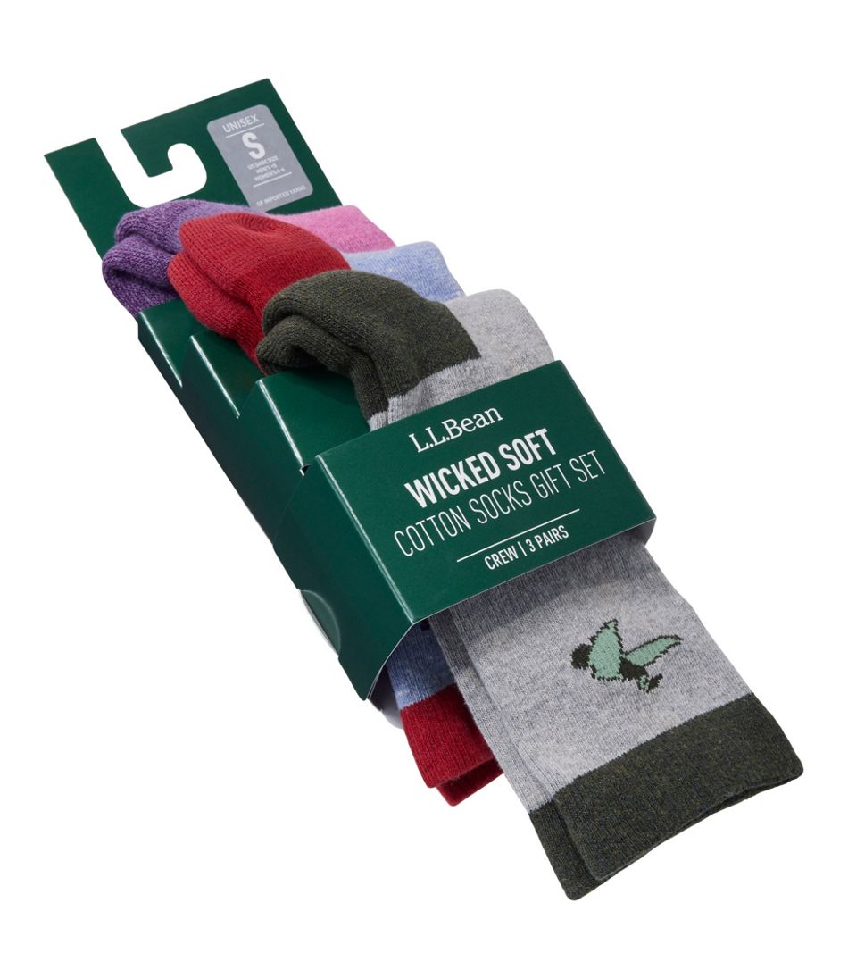 Adults' Wicked Soft Cotton Socks Animal Gift Set, 3-Pack - Image 2