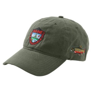 Adults' MIF&W Waxcloth Hat, Brook Trout
