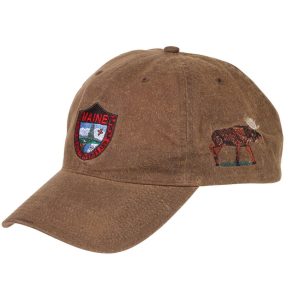 Adults' MIF&W Waxcloth Hat, Moose