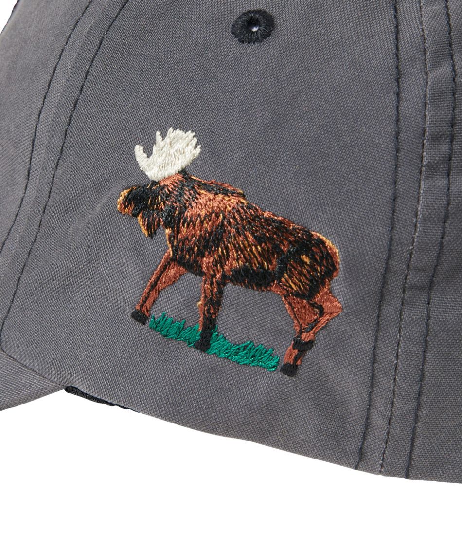 Adults' Maine Inland Fisheries and Wildlife Baseball Cap, Moose - Image 3