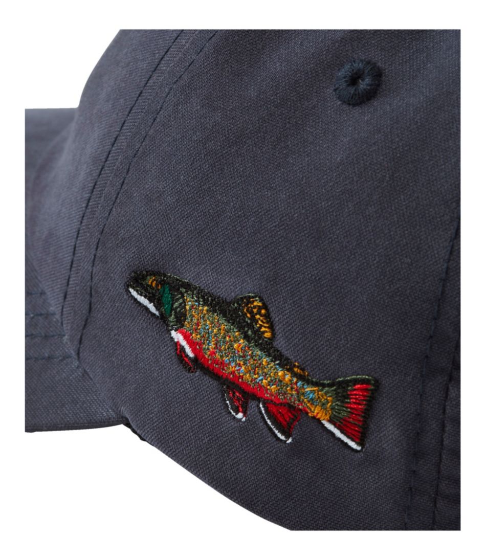 Adults' MIF&W Baseball Cap, Brook Trout - Image 5