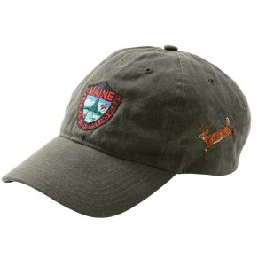 Adults' MIF&W Waxcloth Hat, White-Tailed Deer