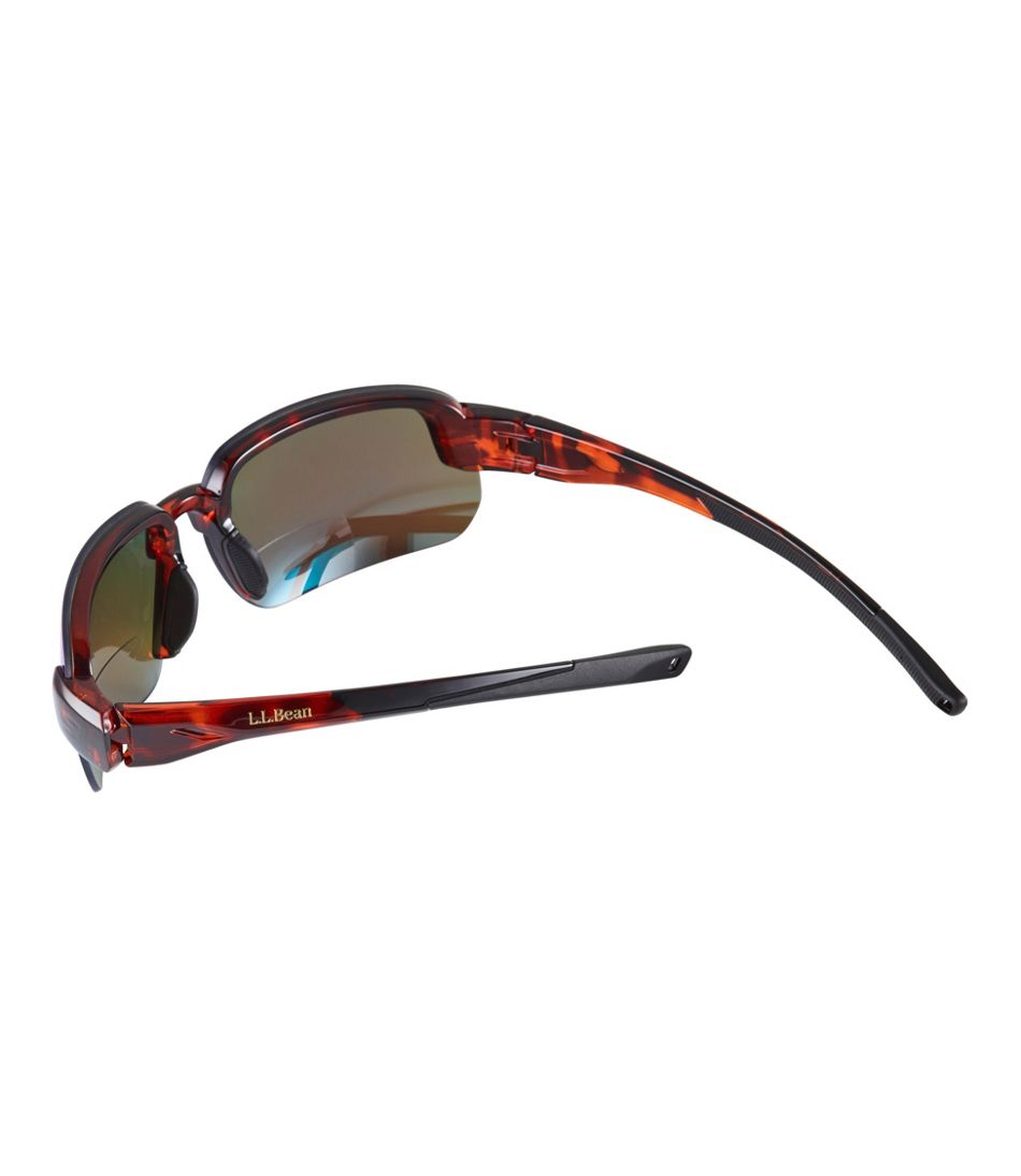 Adults' L.L.Bean Polarized Performance BiFocal Rimless Mirror Sunglasses - Image 5