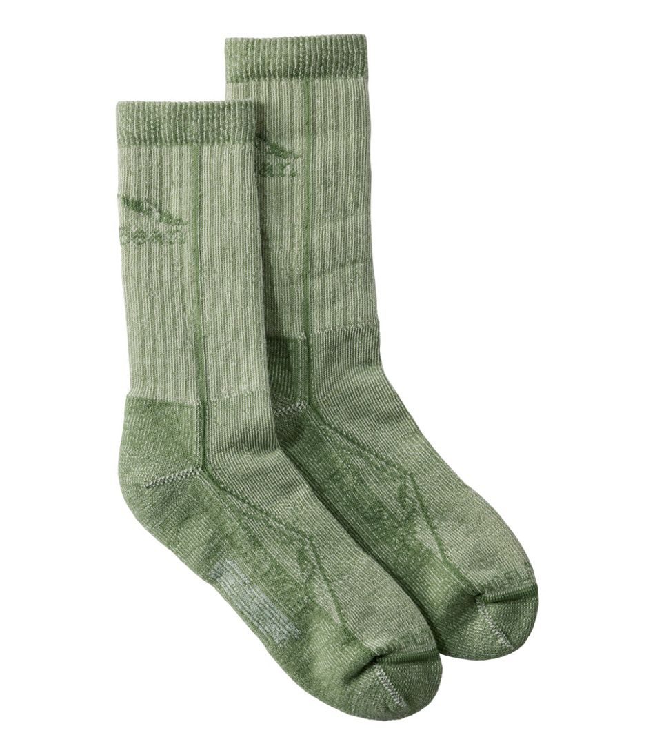 Adults' Cresta Wool No Fly Zone Lightweight Hiking Socks, Crew