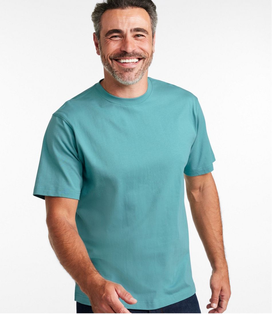 Men's Carefree Unshrinkable Tee, Traditional Fit Short-Sleeve - Image 2