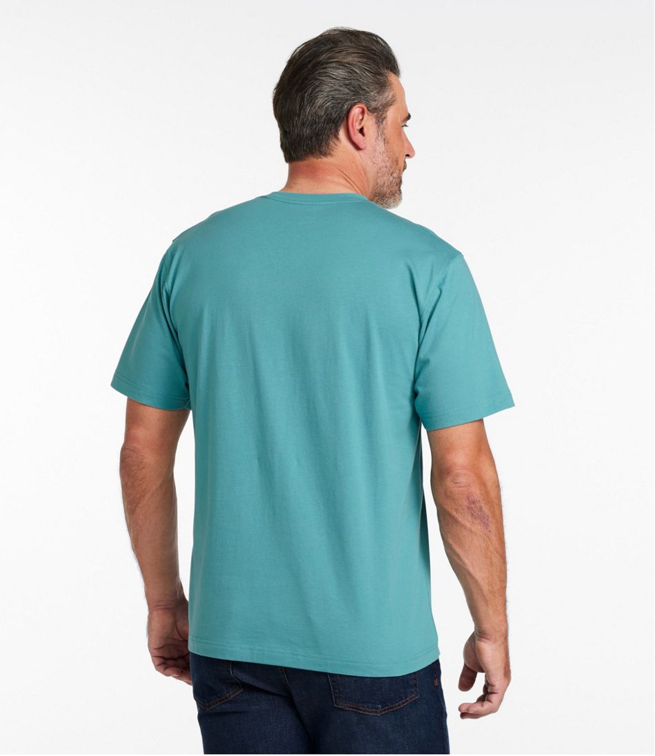 Men's Carefree Unshrinkable Tee, Traditional Fit Short-Sleeve - Image 3