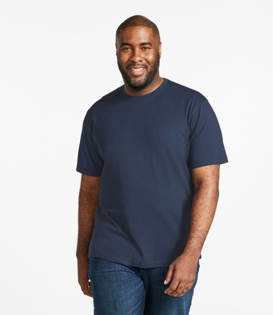 Men's Carefree Unshrinkable Tee, Traditional Fit Short-Sleeve - Image 4
