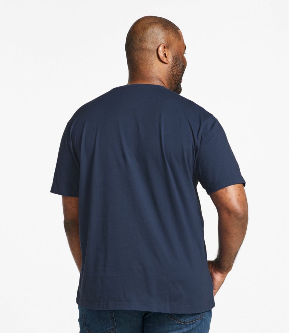 Men's Carefree Unshrinkable Tee, Traditional Fit Short-Sleeve - Image 5