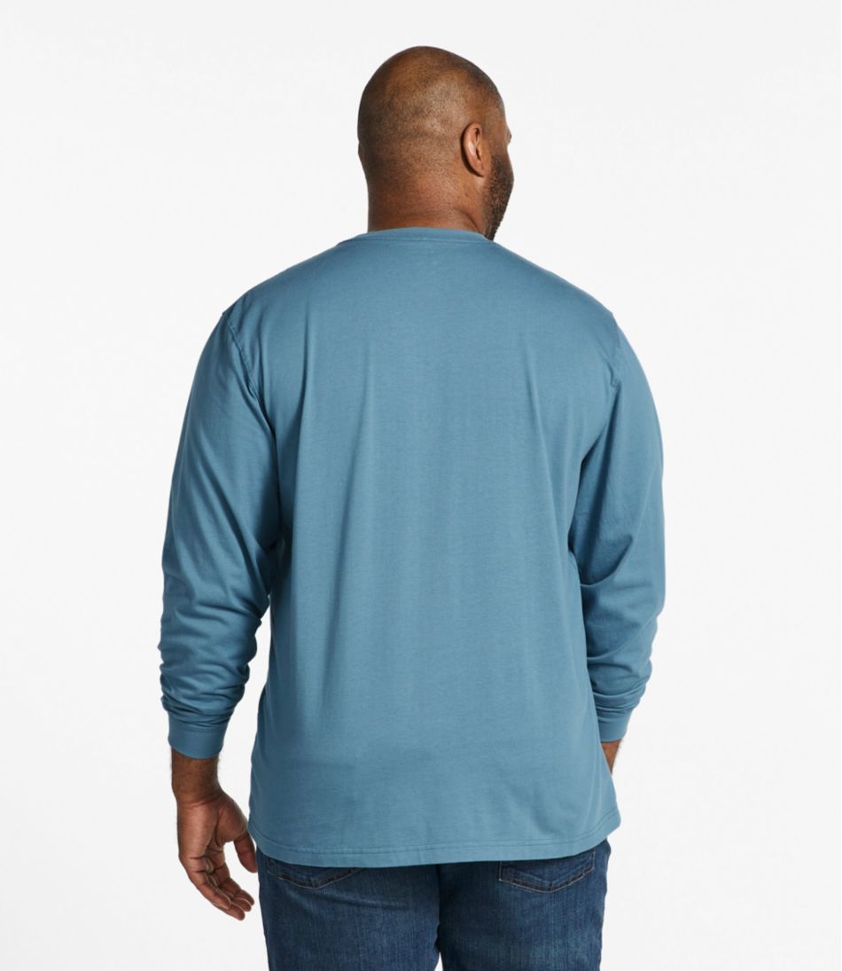 Men's Carefree Unshrinkable Tee, Traditional Fit, Long-Sleeve - Image 5