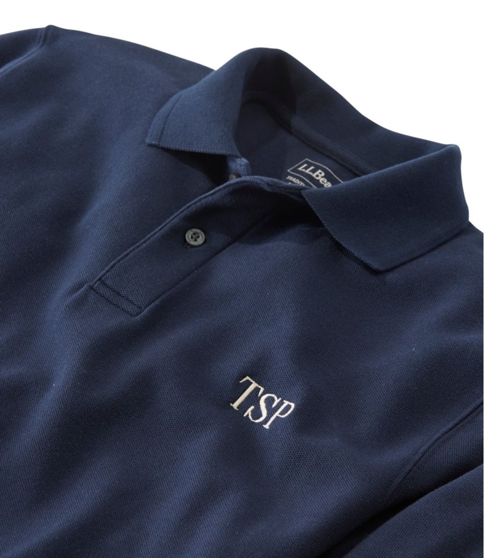 Men's Premium Double L? Polo, Long-Sleeve Without Pocket - Image 6
