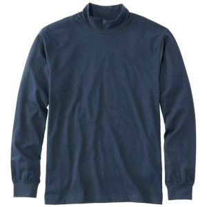 Men's Carefree Unshrinkable Mockneck Shirt