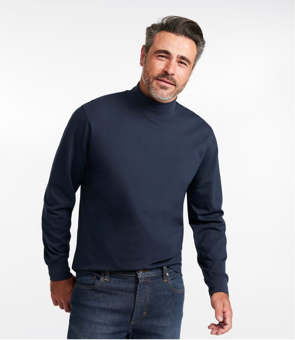 Men's Carefree Unshrinkable Mockneck Shirt - Image 2