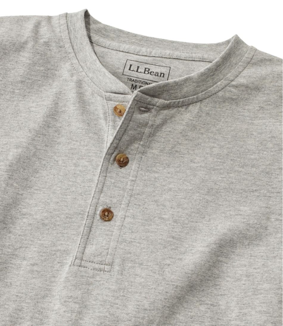 Men's Carefree Unshrinkable Tee, Traditional Fit, Long-Sleeve Henley - Image 6