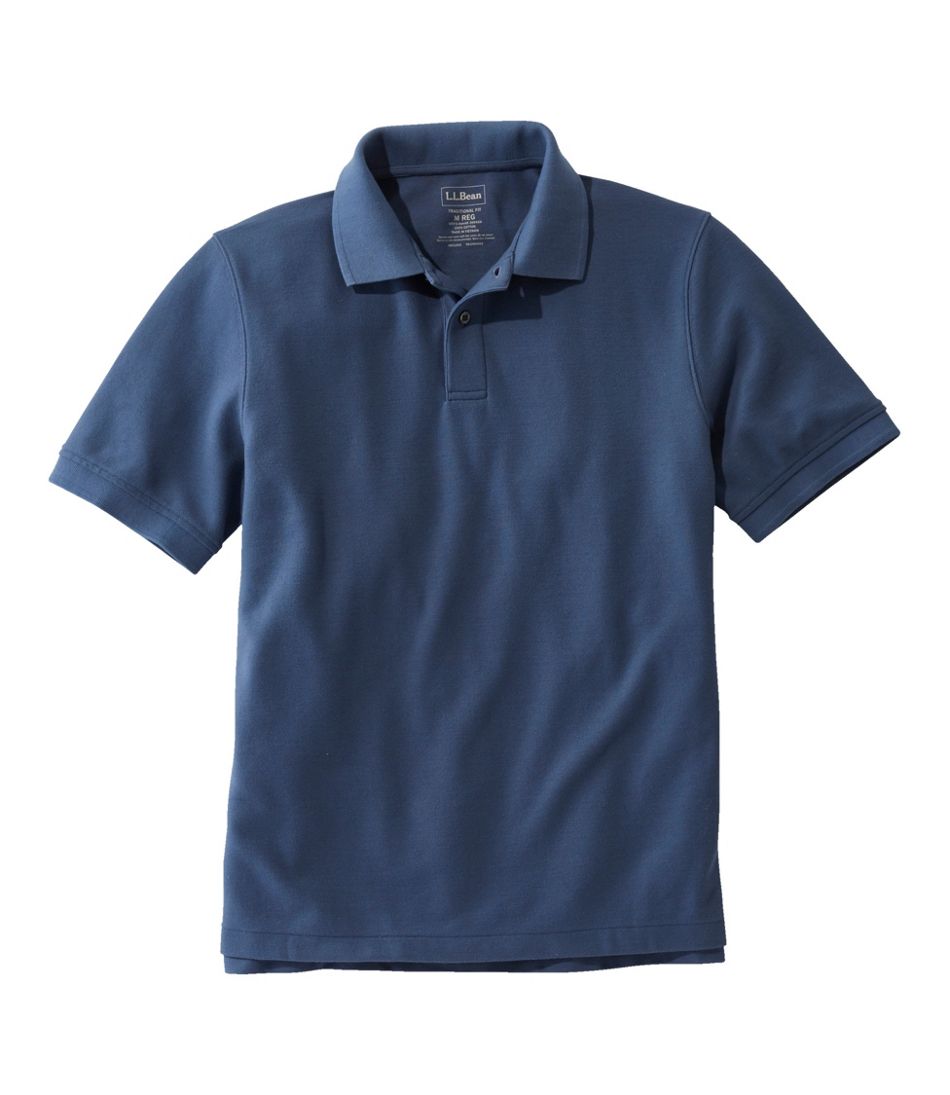 Men's Premium Double L? Polo Banded, Short-Sleeve Without Pocket