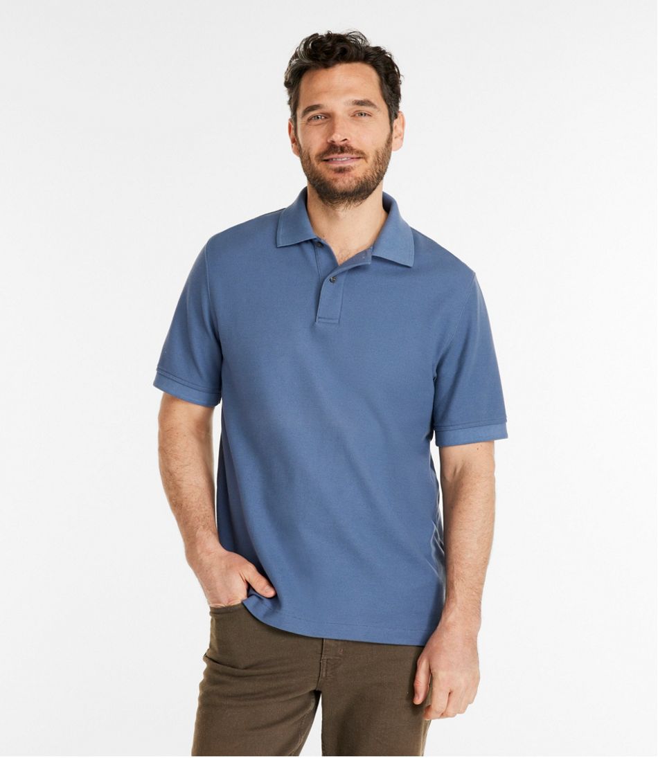 Men's Premium Double L? Polo Banded, Short-Sleeve Without Pocket - Image 2
