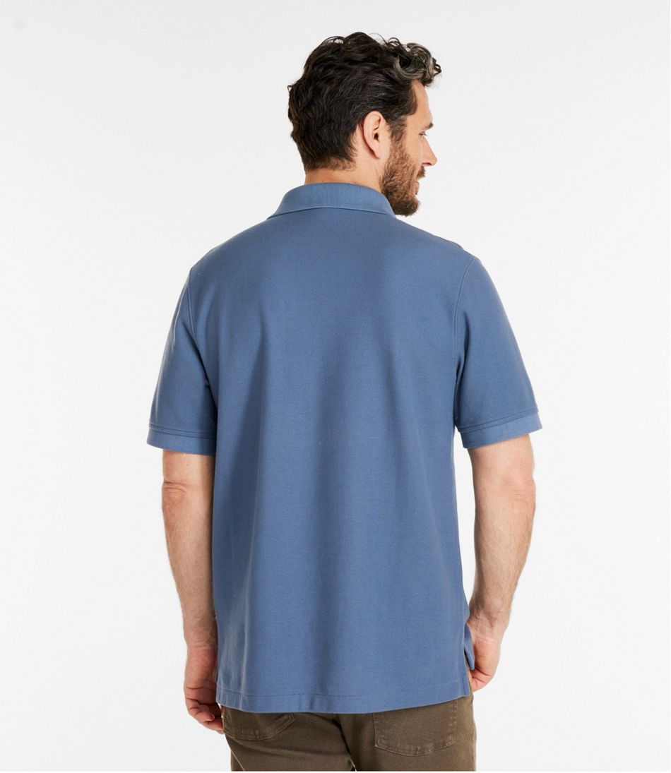 Men's Premium Double L? Polo Banded, Short-Sleeve Without Pocket - Image 3
