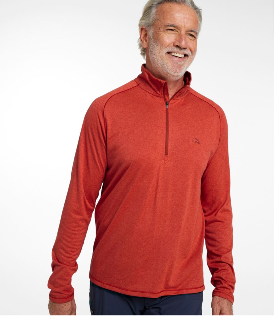 Men's Bean's Access Trail Tee, Quarter-Zip - Image 2