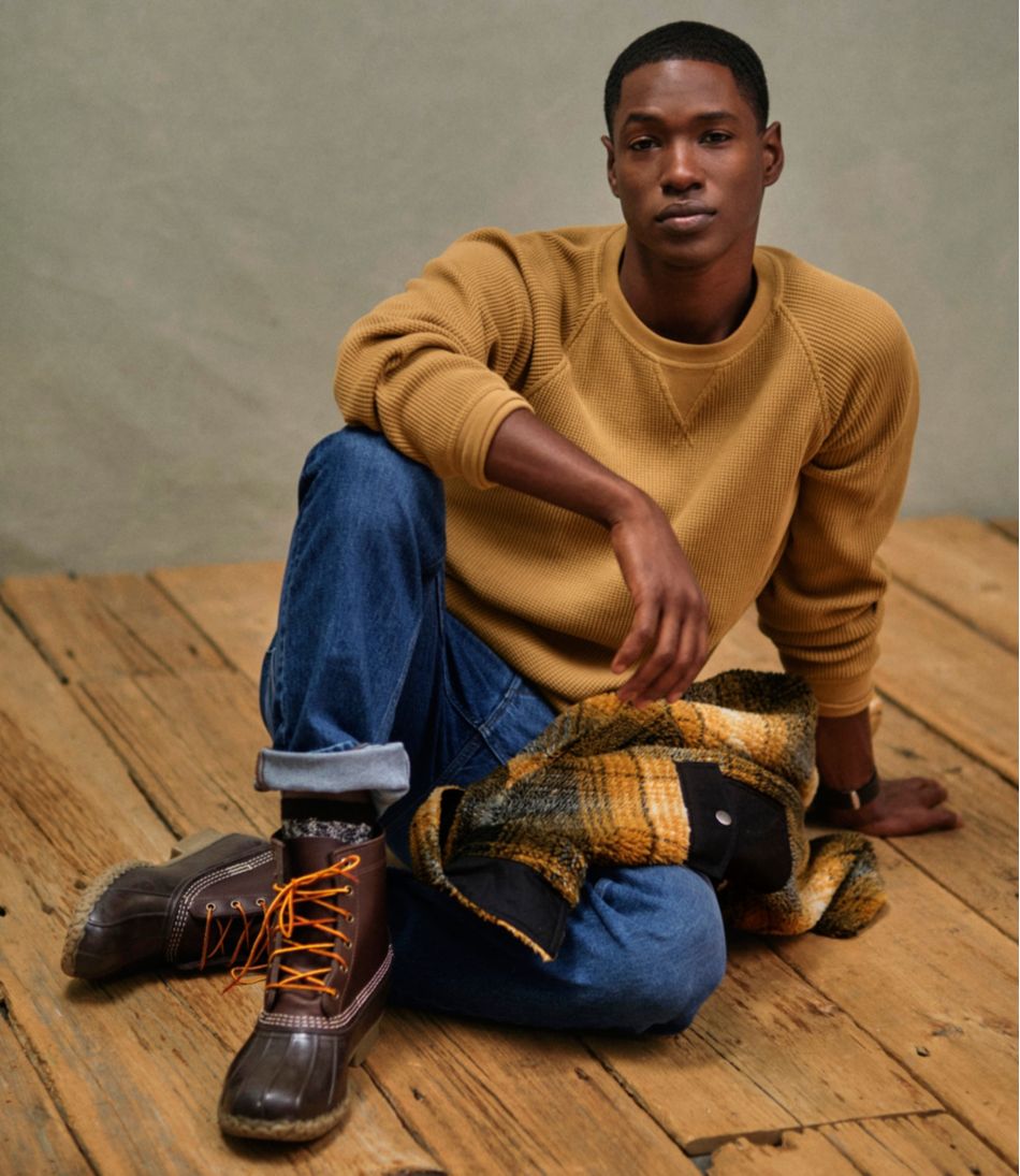 Men's Signature Waffle Crew - Image 8