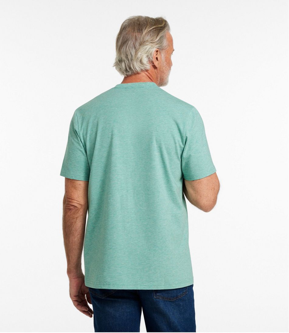 Men's Comfort Stretch Performance? Pima Pocket Tee, Short-Sleeve - Image 3
