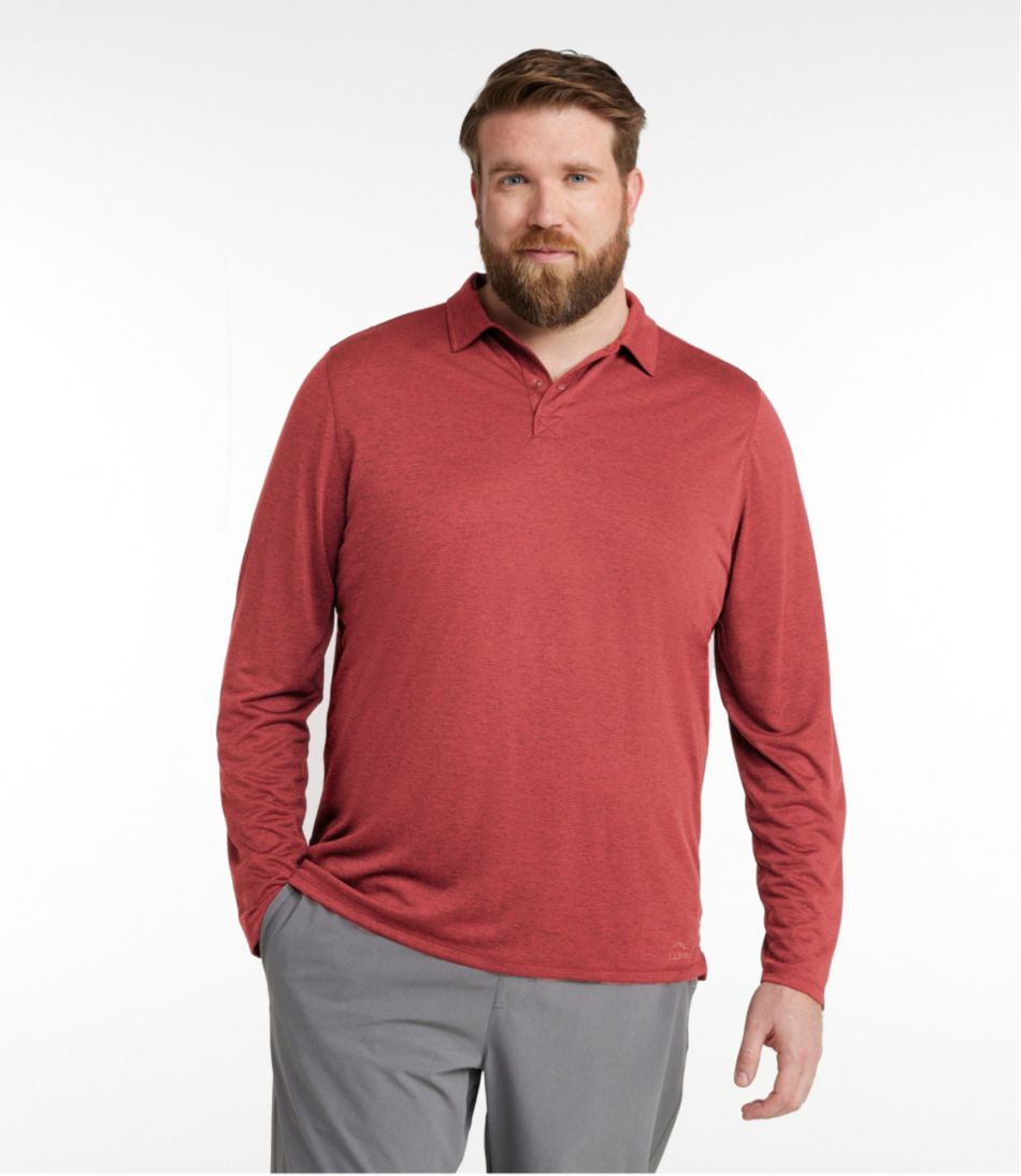 Men's Ultralight Adventure Polo, Long-Sleeve - Image 4