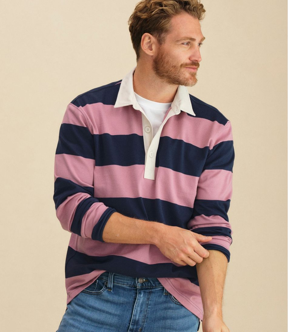 Men's Bean's Vintage Soft Rugby, Stripe - Image 11