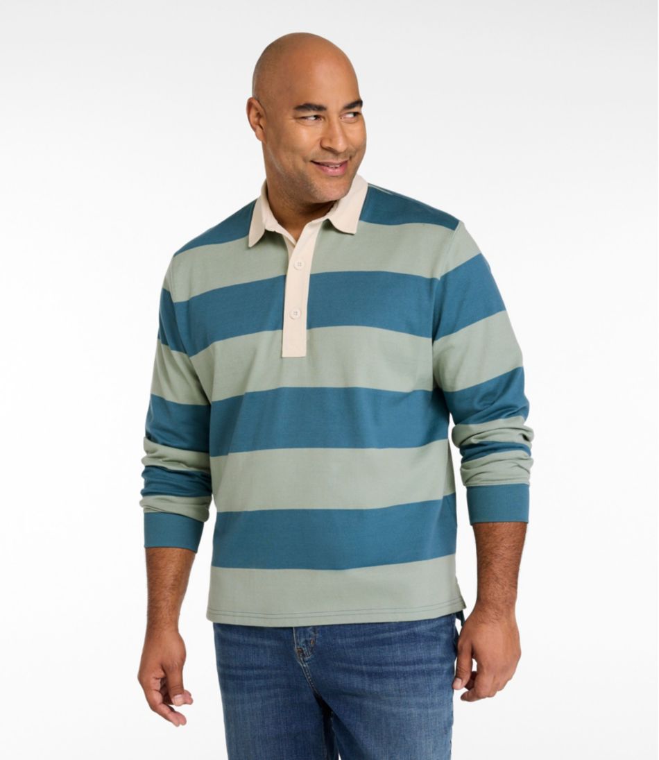 Men's Bean's Vintage Soft Rugby, Stripe - Image 4