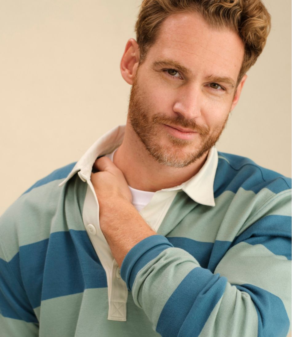 Men's Bean's Vintage Soft Rugby, Stripe - Image 8