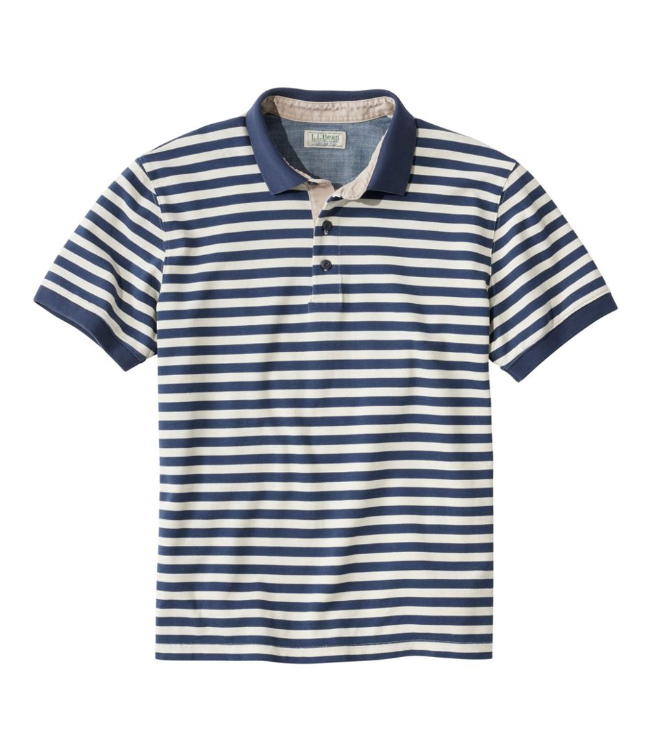 Men's Casco Bay Rugged Polo, Short-Sleeve, Stripe